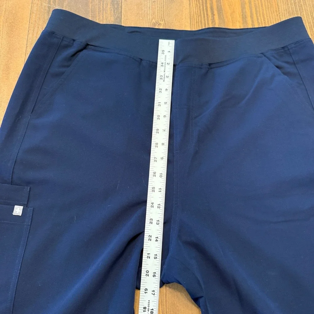FIGS Axim Cargo Scrub Pants Technical‎ Collection M22SW2010T Navy Blue XXL Tall